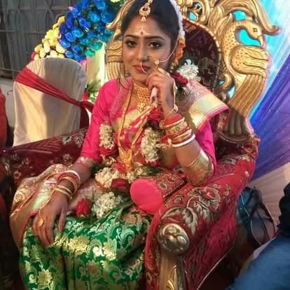 Traditional bridal celebration